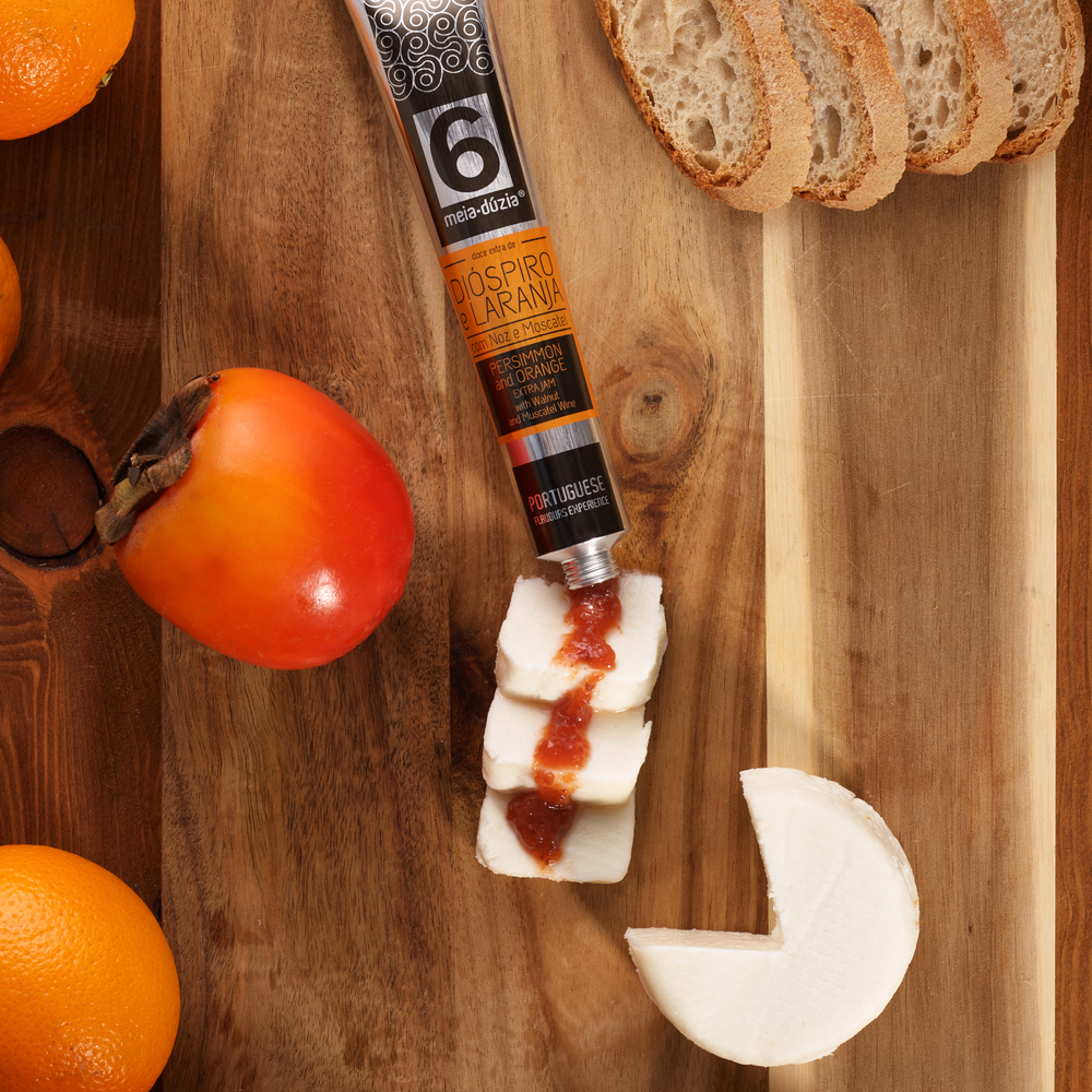 
                  
                    Persimmon and Orange Extra Jam with Walnuts and Muscatel
                  
                