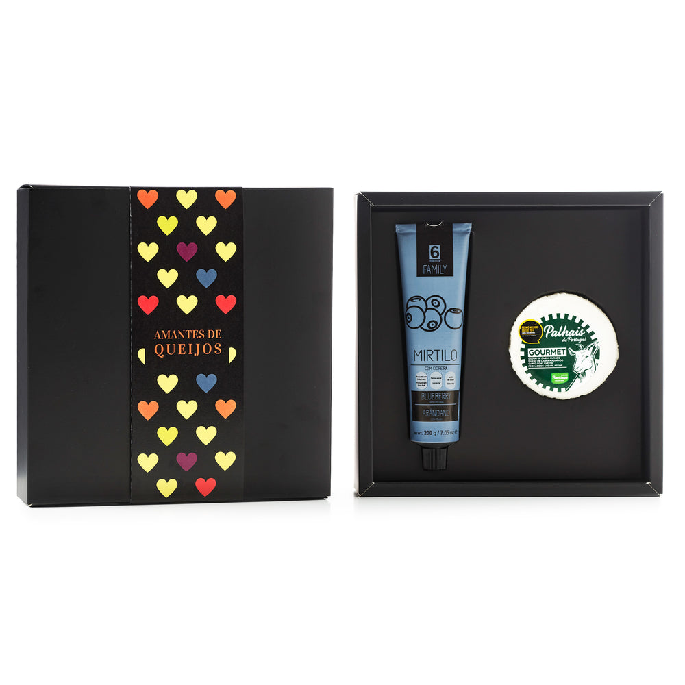 Dia dos Namorados | Box Amantes de Queijos: Queijo + Doce de Mirtilo