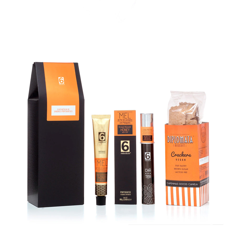 Box Experiência n. 8 - Mel + Chá + Crackers