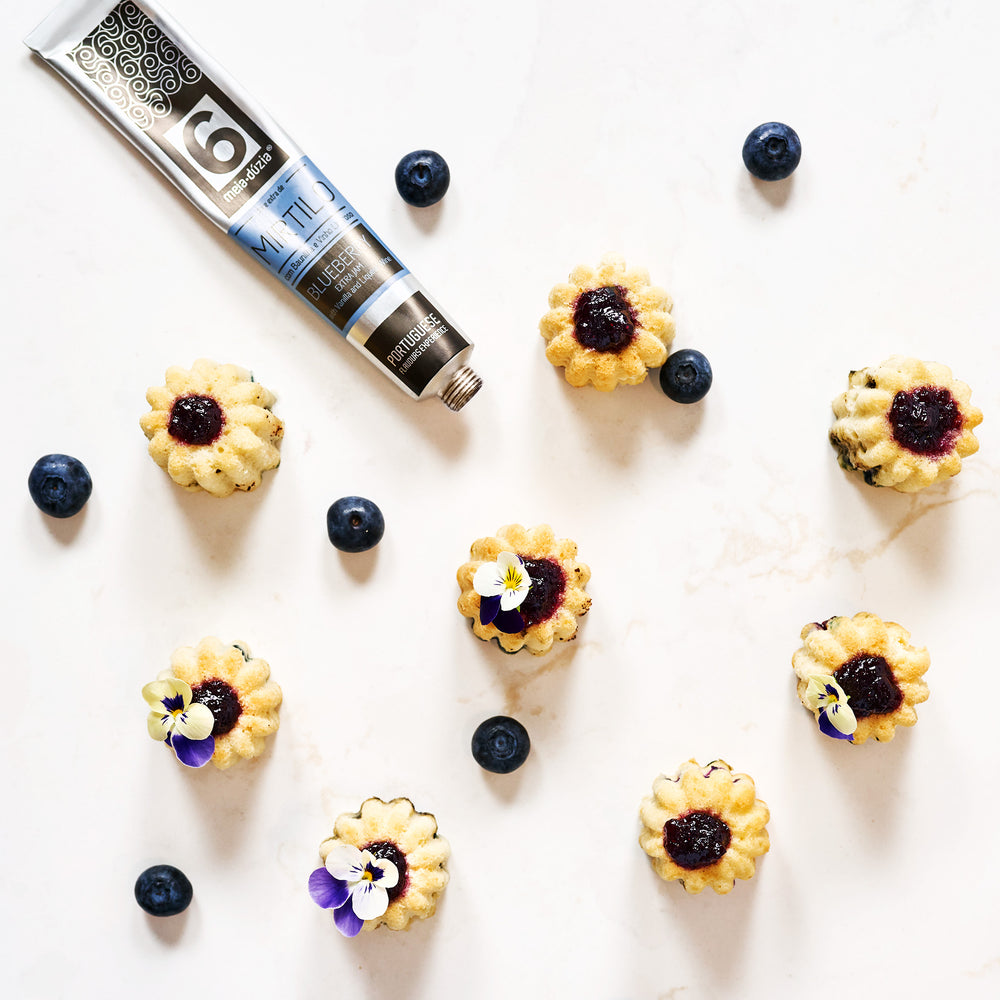 
                  
                    Blueberry Extra Jam with Vanilla and Liqueur Wine 
                  
                