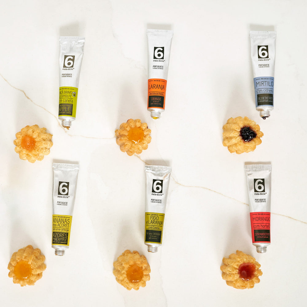 
                  
                    Box Experience: Travel Kit 6 Jams – Portuguese Tiles + Crackers
                  
                