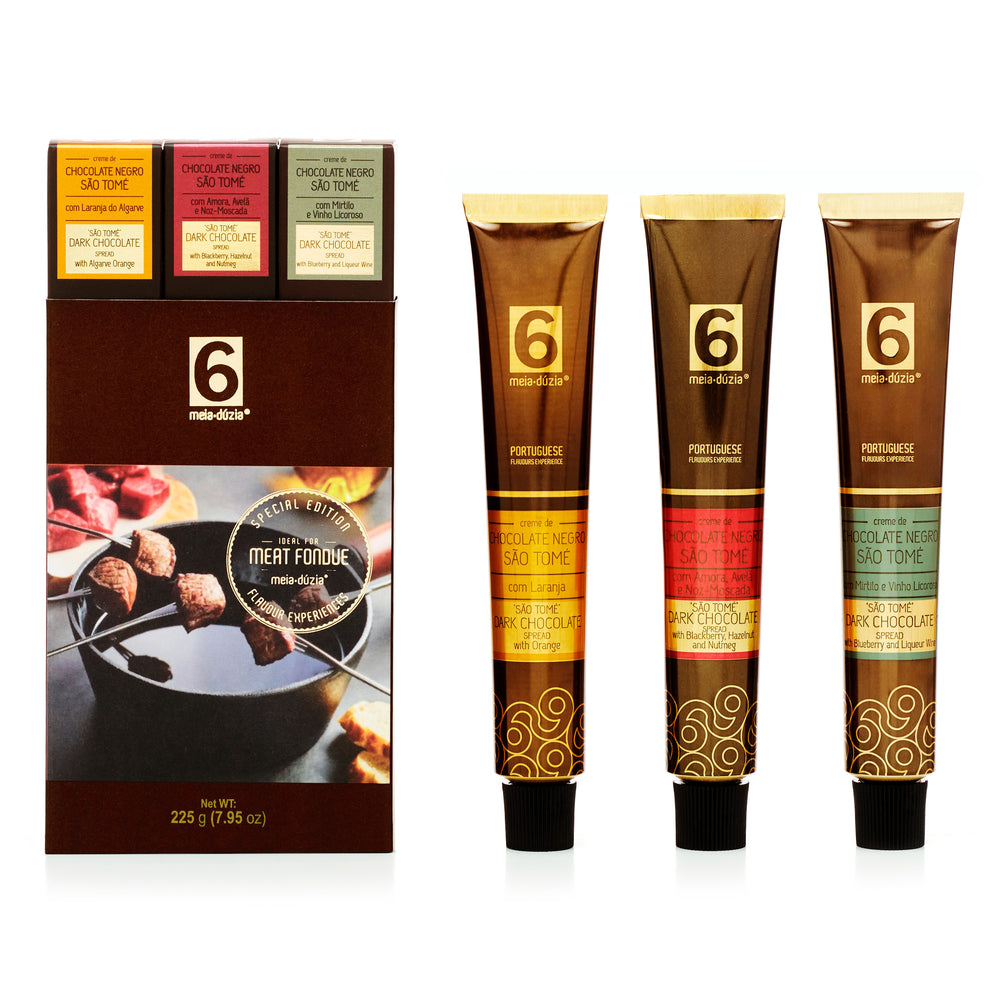 PACK 3 Cremes de Chocolate Ideal para Fondue meia.dúzia®