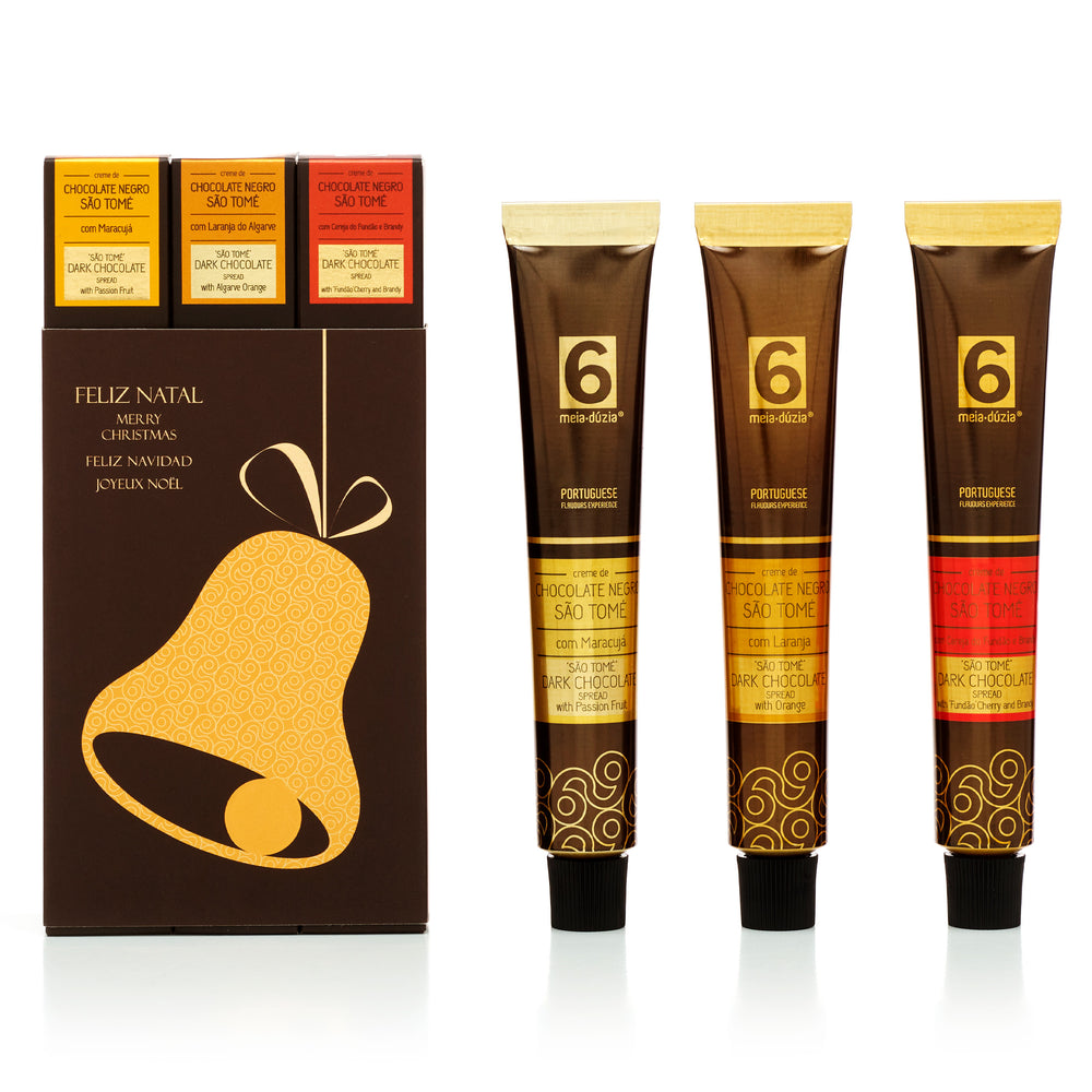 PACK 3 Chocolates Sino de Natal - Prenda de Natal meia.dúzia®