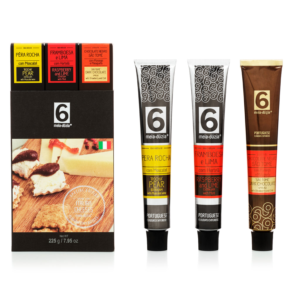 PACK 3 Sabores Ideal para Queijos Italianos meia.dúzia®