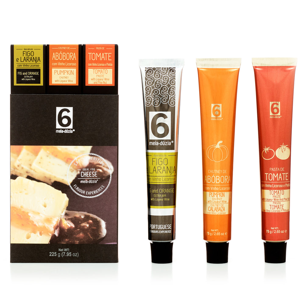 PACK 3 Doces Ideal para Queijos Portugueses - Sabores de Portugal meia.dúzia®