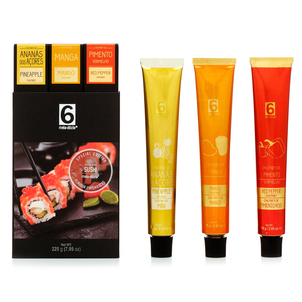 PACK 3 Sabores Ideal para Sushi e Peixe meia.dúzia®
