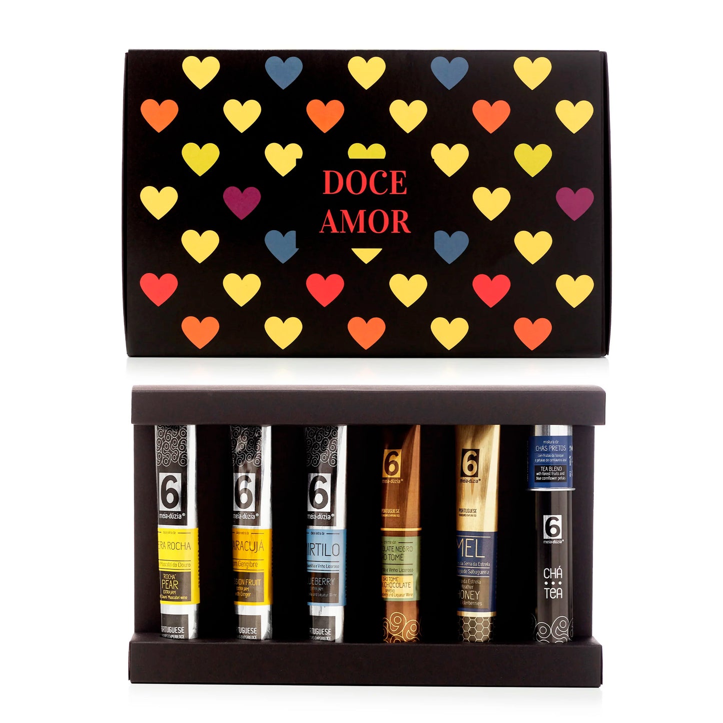 PACK 6 Doce Amor | Presente Dia dos Namorados | Sabores Portugueses