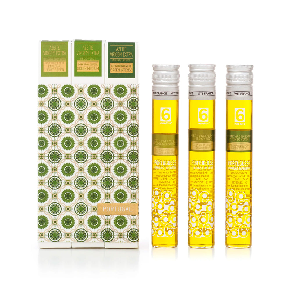 PACK 3 Azeites Verdes - Azulejos Portugueses - Souvenir de Portugal meia.dúzia®