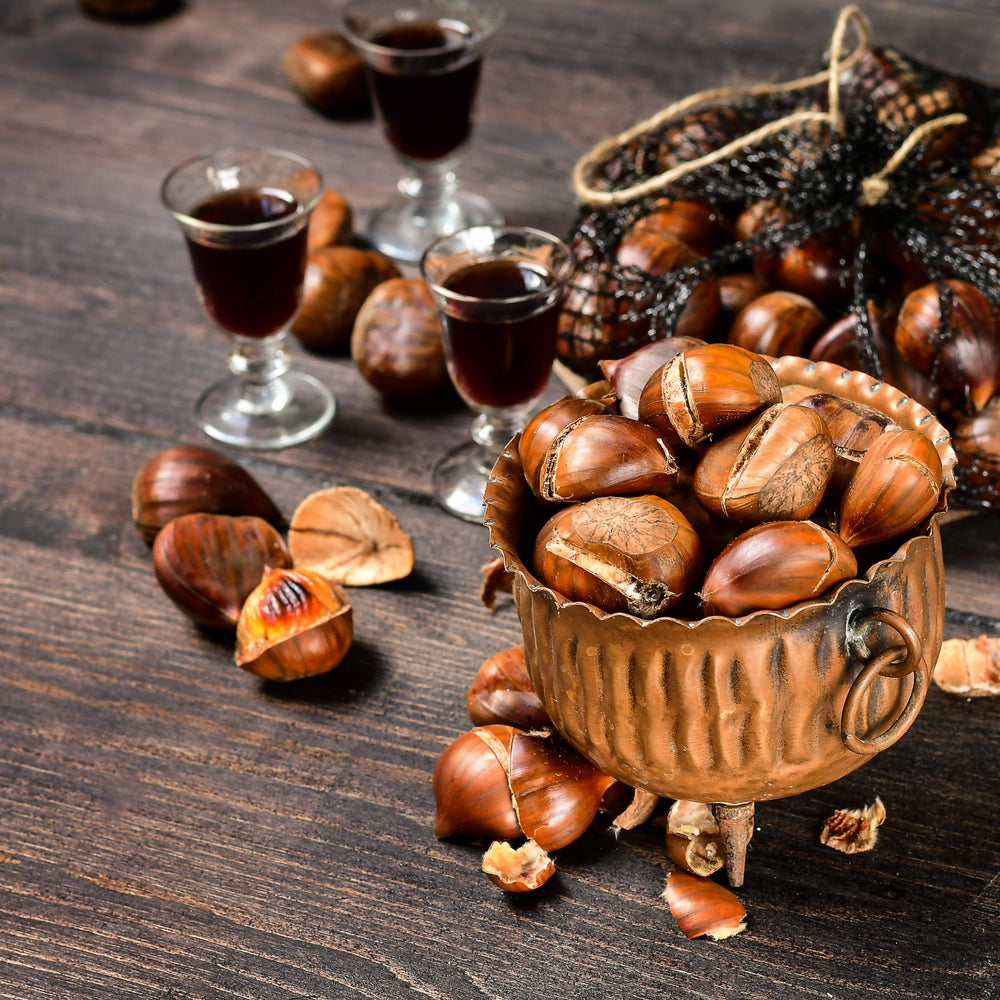 Licor artesanal de castanha meia.dúzia