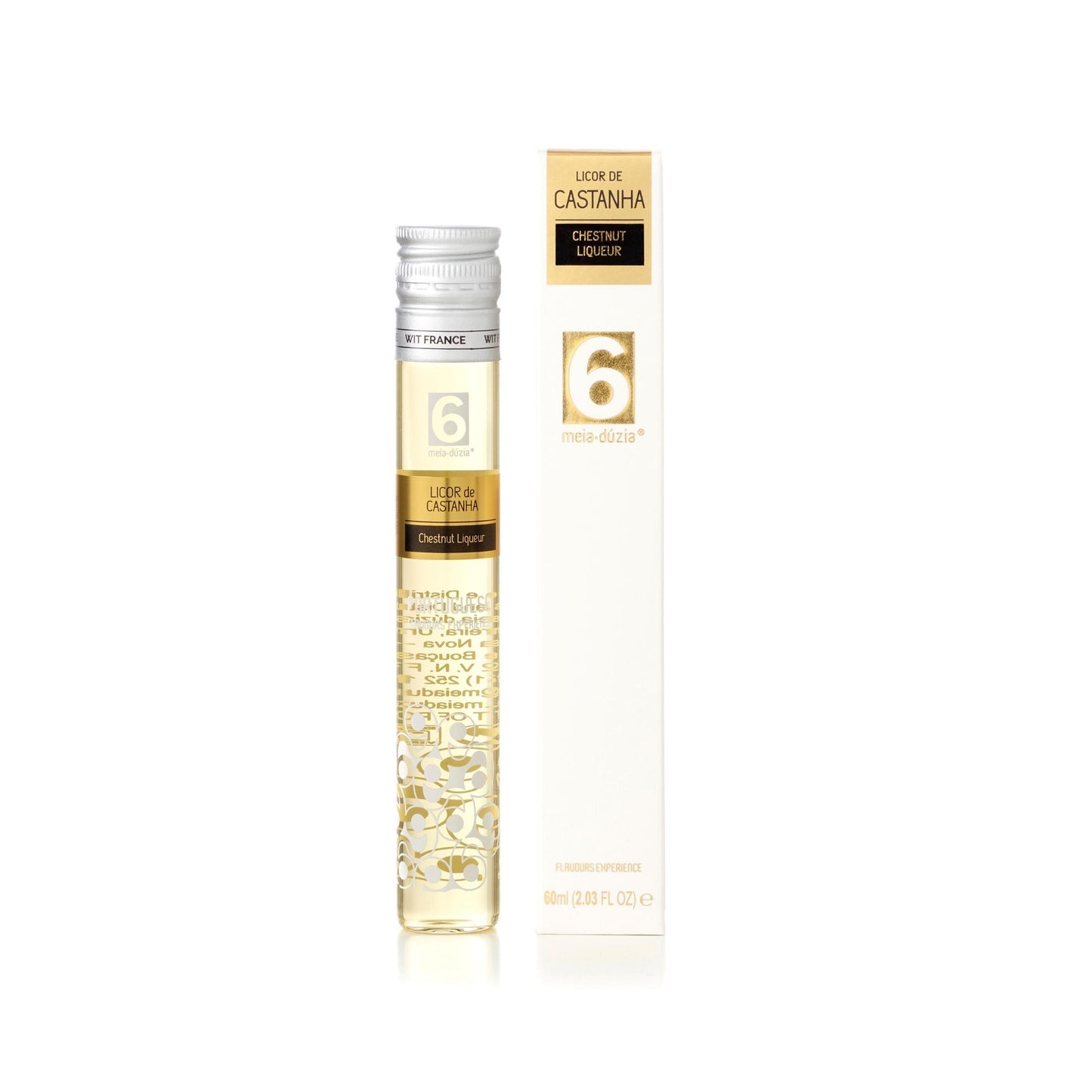 Licor de Castanha - licor artesanal português em tubo by meia.dúzia - sabores de Portugal