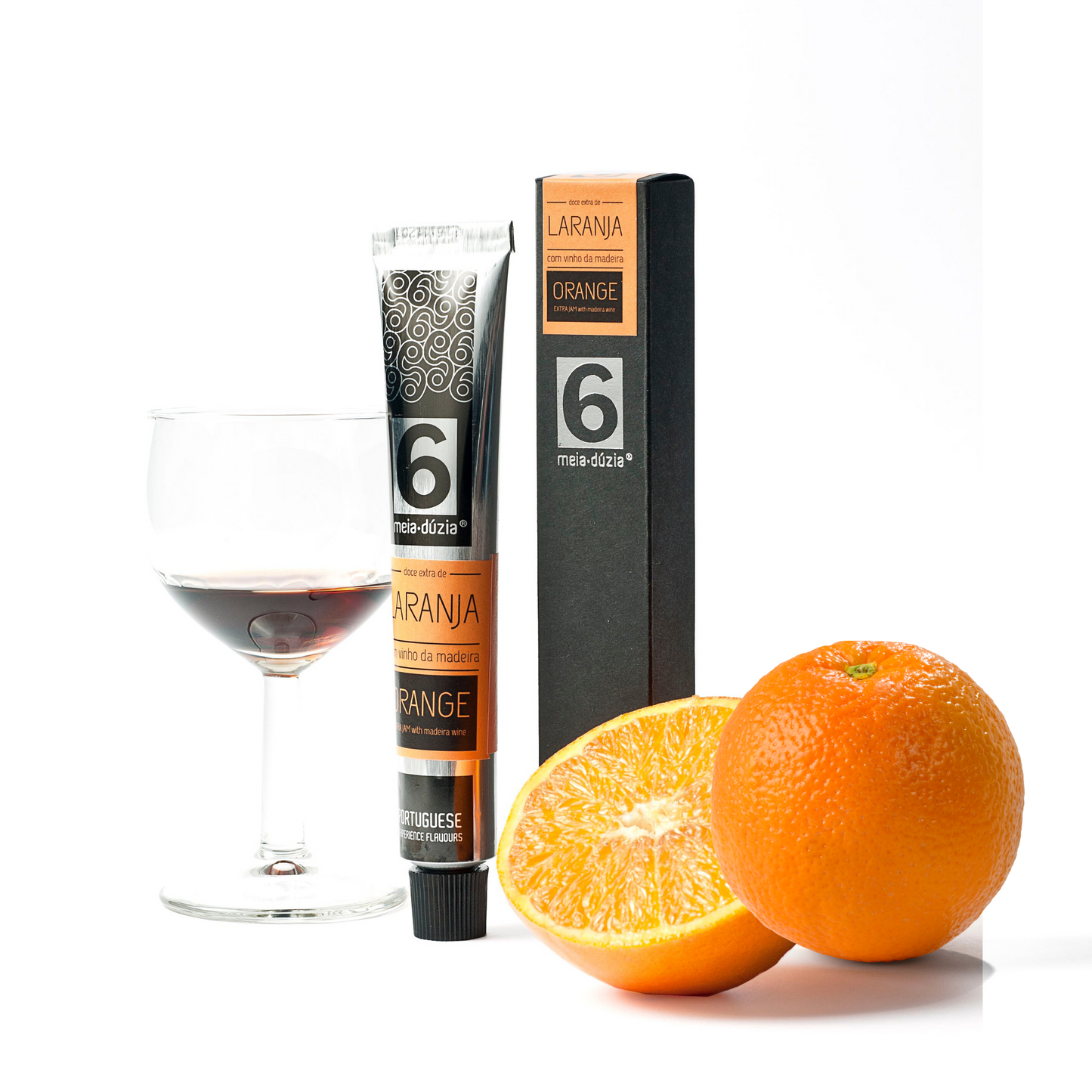 Doce Extra de Laranja com Vinho da Madeira - compota artesanal em bisnaga by meia.dúzia - sabores de Portugal