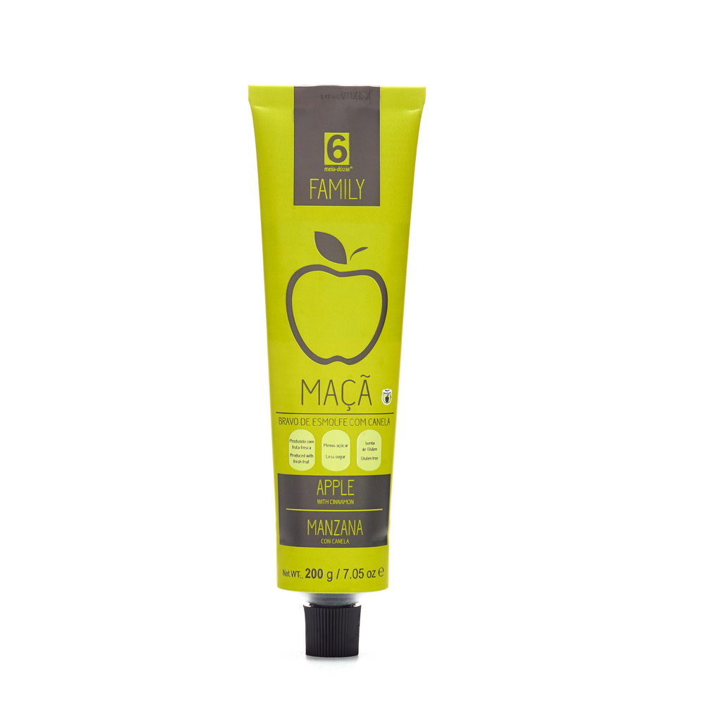 Doce Extra de Maçã "Bravo de Esmolfe" com Canela - compota artesanal em bisnaga tamanho familiar by meia.dúzia - sabores de Portugal