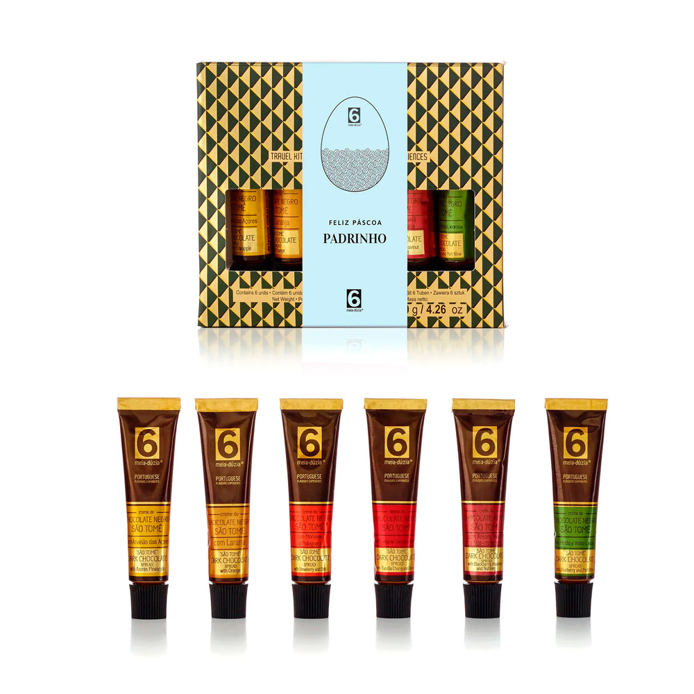 
                  
                    Kit 6 São Tomé Dark Chocolate with Portuguese Fruits - Easter Special
                  
                