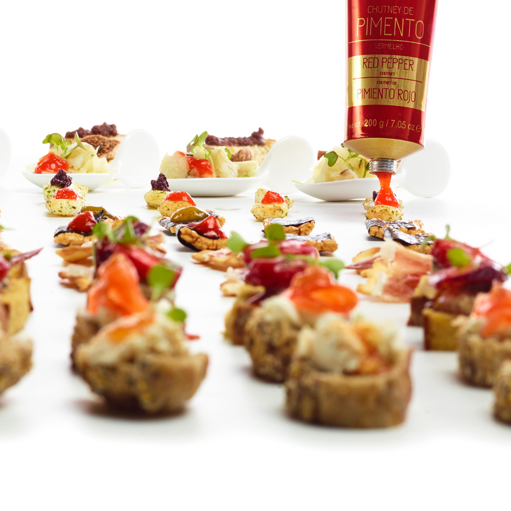 
                  
                    Chutney de Vermelho utilizado numa das receitas do Chef Álvaro Costa, incluida na BOX CHEF - 1ª Edição com Livro de Receitas meia.dúzia®
                  
                